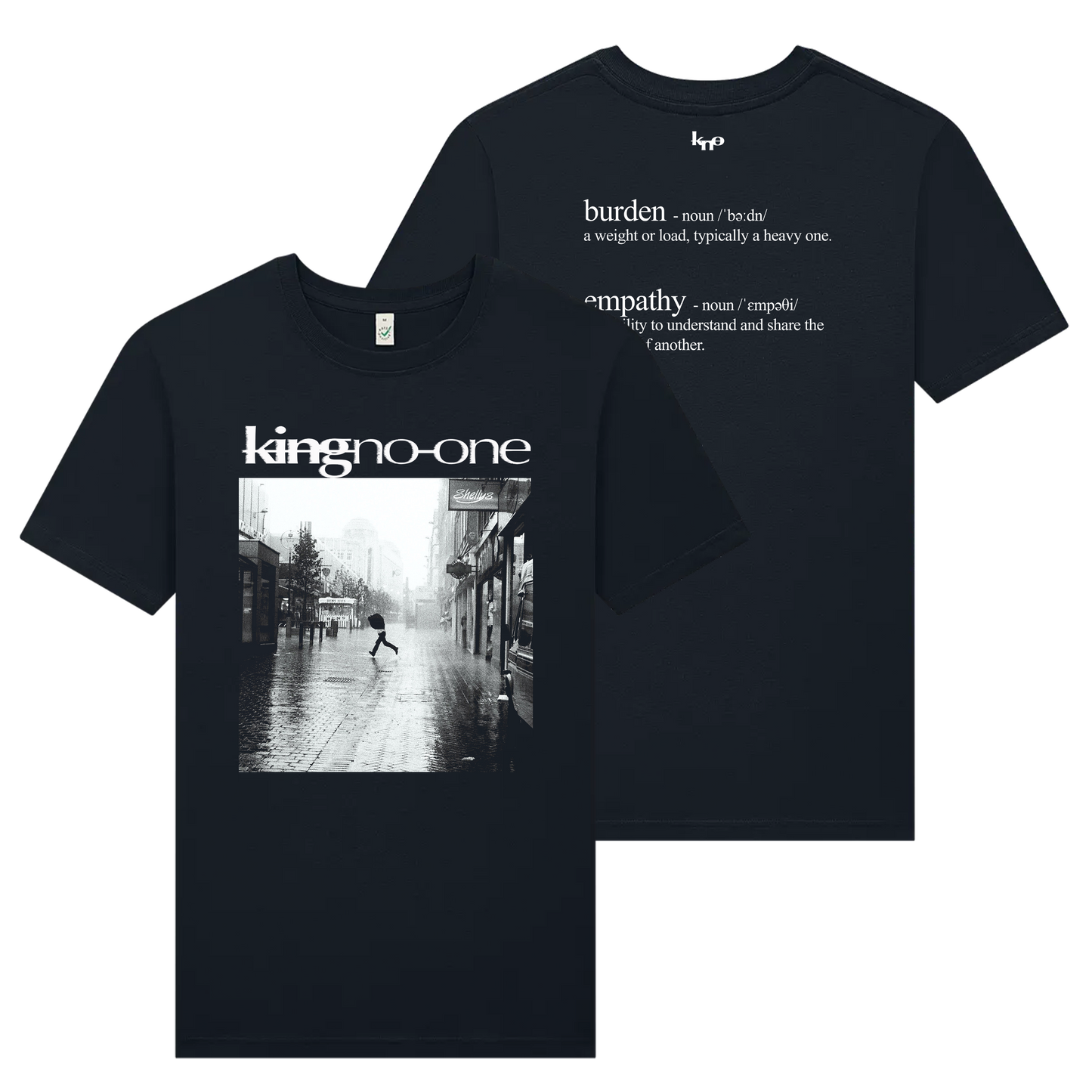 Artwork T-Shirt - Black Stonewash